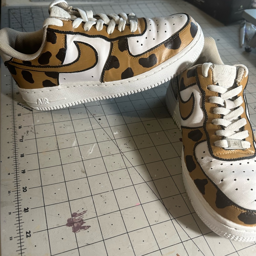 Leopard Print Women's Sneakers
